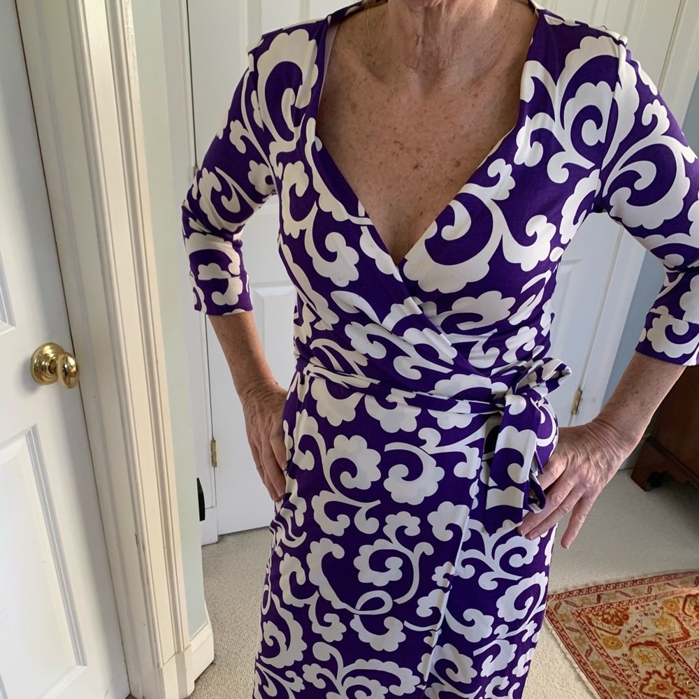 DVF wrap dress